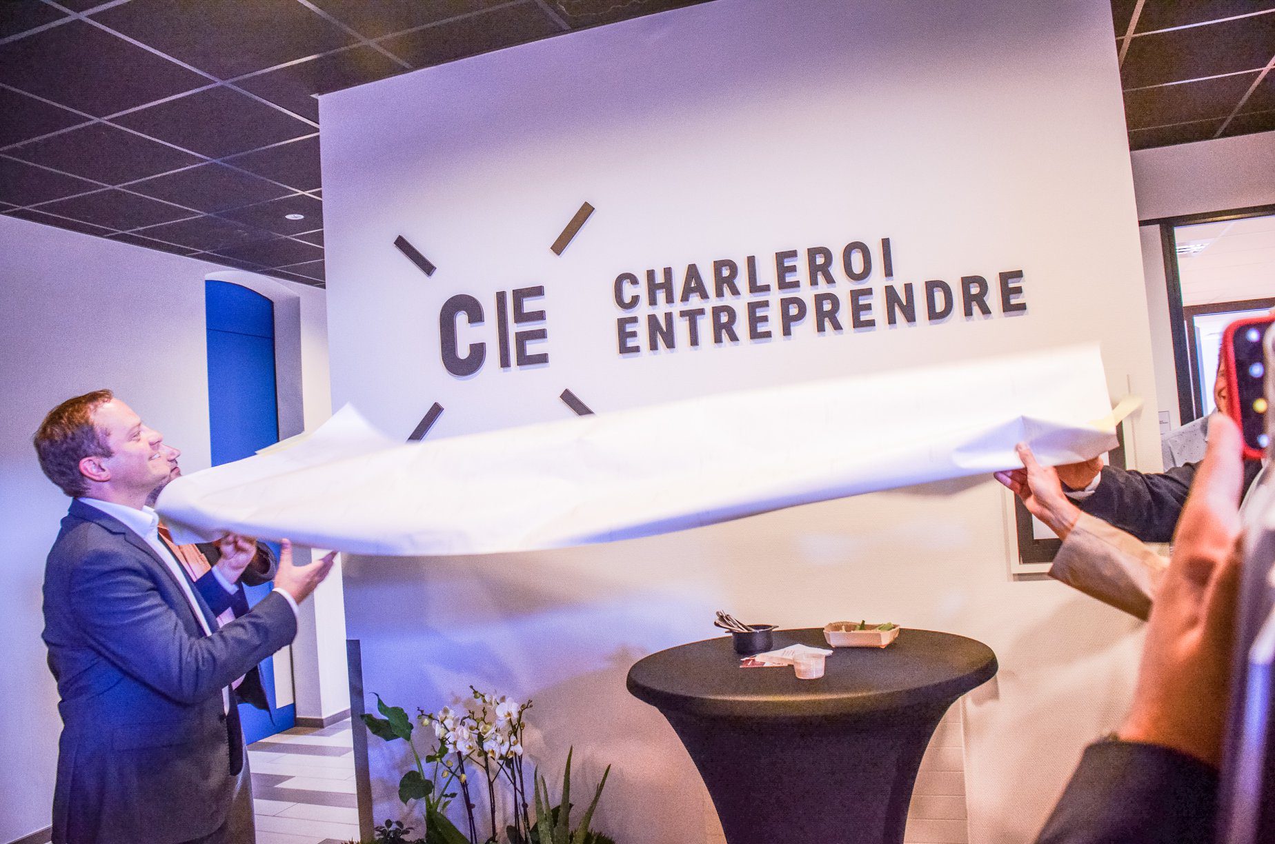 Eric Goffart à Charleroi Entreprendre