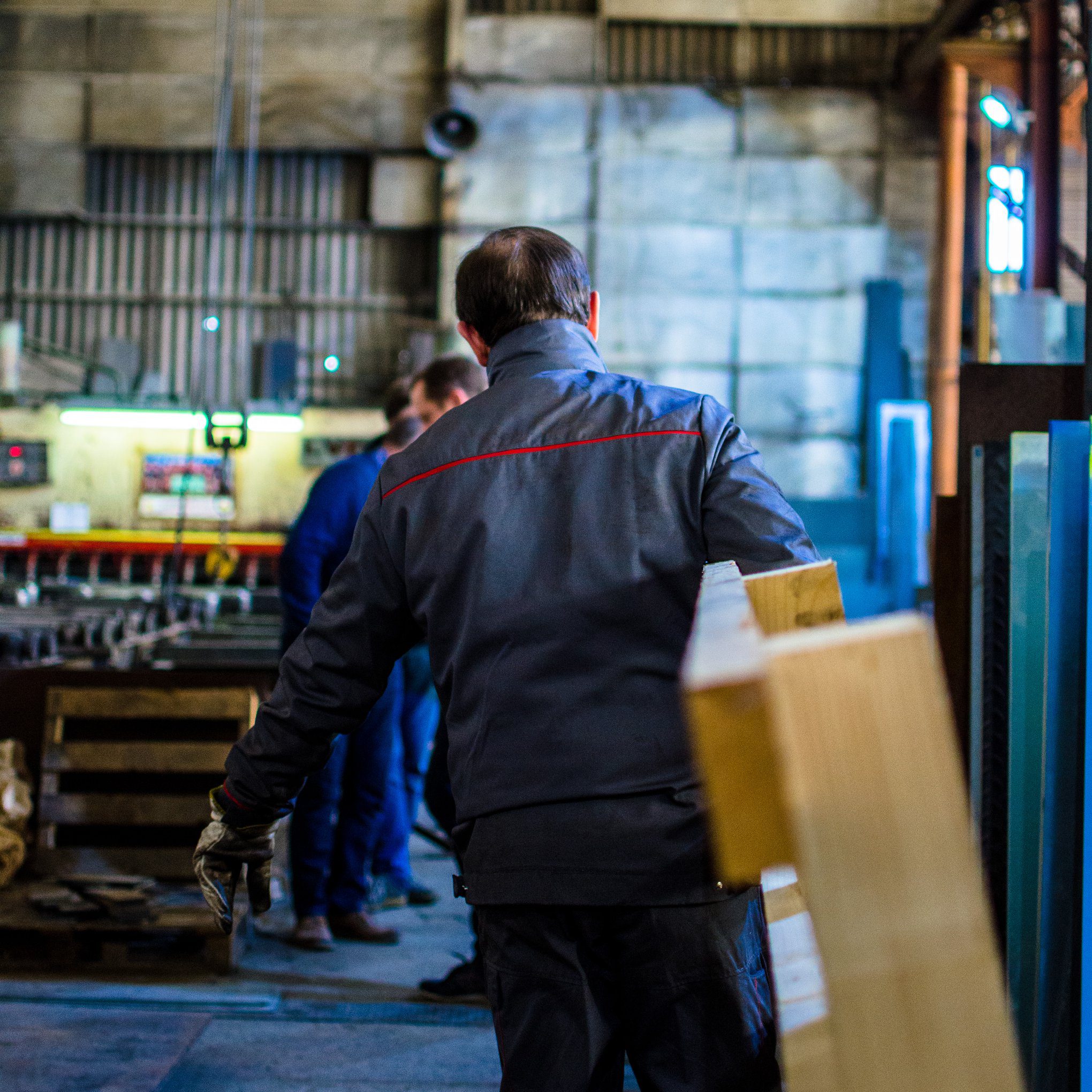ouvrier gvk aciers