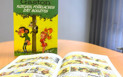 Nouvelle BD Gaston Lagaffe en wallon de Charleroi