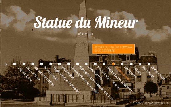 marcinelle-renovation-statue-mineur-monument-international-victimes-travail