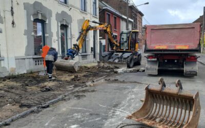 Rénovation de la rue Charbonnel à Ransart