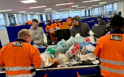 Visite du nouveau centre de tri Valtris