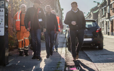Lancement du plan trottoirs : premier chantier en cours